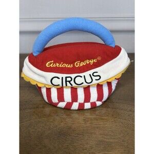 Curious George Universal Studios Circus Plush Play Set Lion And Circus Bag Only